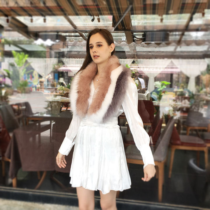 Autumn%20and%20winter%20long%20imitation%20fur%20fox%20fur%20bridal%20evening%20dress%20with%20thick%20shawl%20cloak%20scarf%20female%20fur%20collar%20scarf%20-%20Image%203