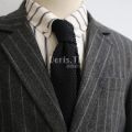 Men's Knitted Tie Solid Colourful Tie Skinny Narrow Slim Knit Warm Neck Gifts For Men Classic Woven Designer Daily Wear Cravat. 