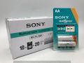 SONY AA (2-in-1 AA) Rechargeable Battery / Double A Battery, Cycle Energy, Ni-MH, NH-AA, 1.2V, 4600mAh.