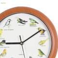 Bird Clocks with Sounds Creative Bird Clock for Shelf Home Table. 