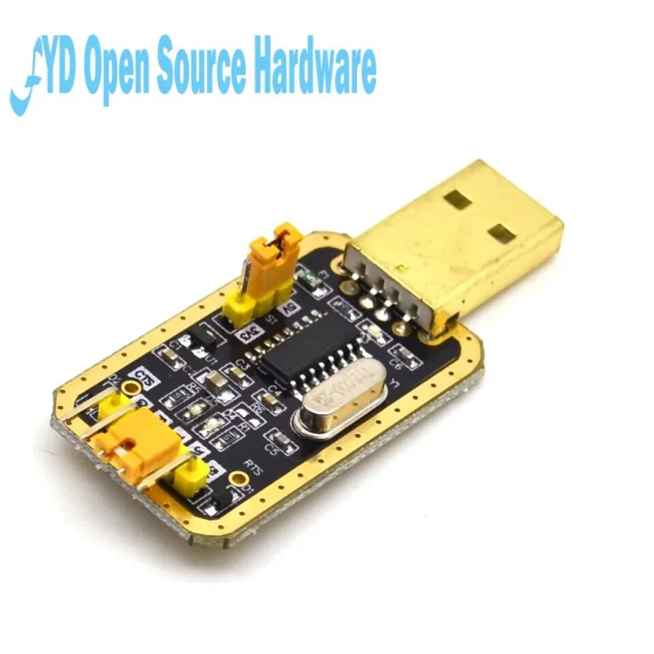 【happy one】CH340G RS232 Update USB To TTL Module Serial Port UFS-HWK STC Dowanloader Programmer Brush Small