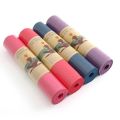 TPE YOGA MAT 6MM- ECO FRIENDLY ( 2' x 6') - 1 pcs - Fitness Mart. 