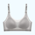 Traceless underwear, summer thin ice silk anti sagging collection, beautiful back, ultra-thin breastfeeding bra for pregnant women, cool feeling. 