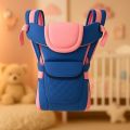 Premium Stylish 4-in-1 High-Quality Baby Carrier with Strong Belt. 