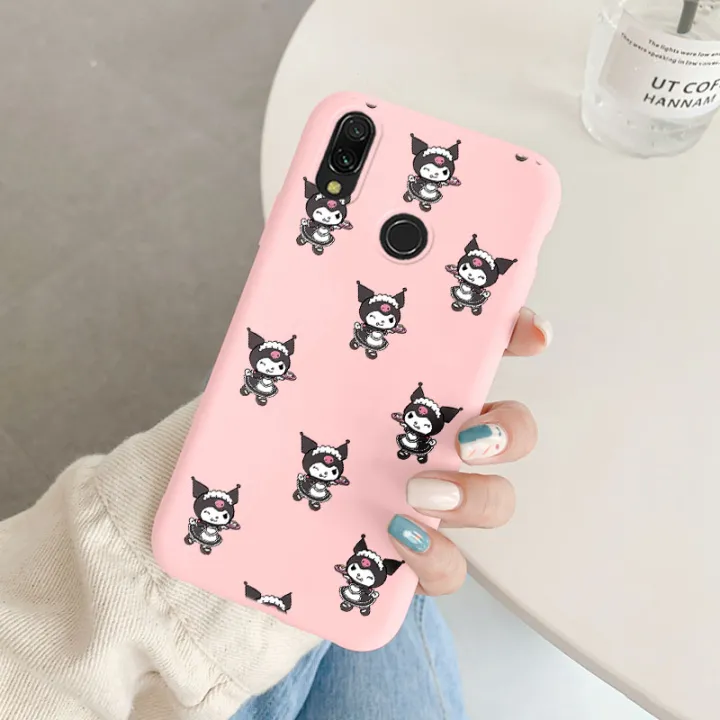 Phone%20Case%20for%20Xiaomi%20Redmi%20Note%207%207S%20Pro%20Back%20Cover%20Girl%20for%20redmi%20note%207%20Anti-drop%20Kuromi%20Melody%20Cinnamoroll%20Silicone%20Cases%20-%20Image%207