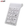 Portable 2.4G Wireless Digital Keyboard USB  Number Pad 18 Keys Mini Numeric Keypad For Laptop PC Notebook Desktop. 