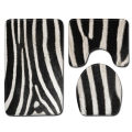Animal print, skin pattern, leopard print, tiger print, toilet carpet, three-piece bathroom anti-slip mat, to figure the foot mat, cross-border delivery.
