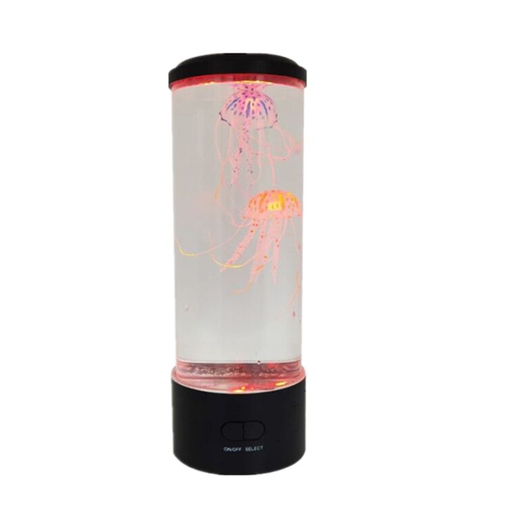 LED Fantasy Jellyfish Lamp USB Power/Battery Powered Color Led Lamp ...