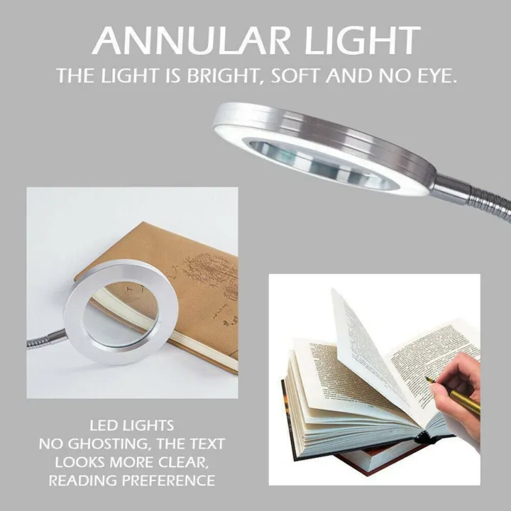 2X%20Desk%20Table%20Top%208X%20Magnifying%20Glass%20Beauty%20Nail%20Salon%20Tattoo%20Magnifier%20Lamp%20Light%20-%20Image%203