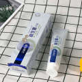 Hot selling food grade probiotic to eliminate bad breath, lime mint flavor 180g teeth whitening toothpaste. 
