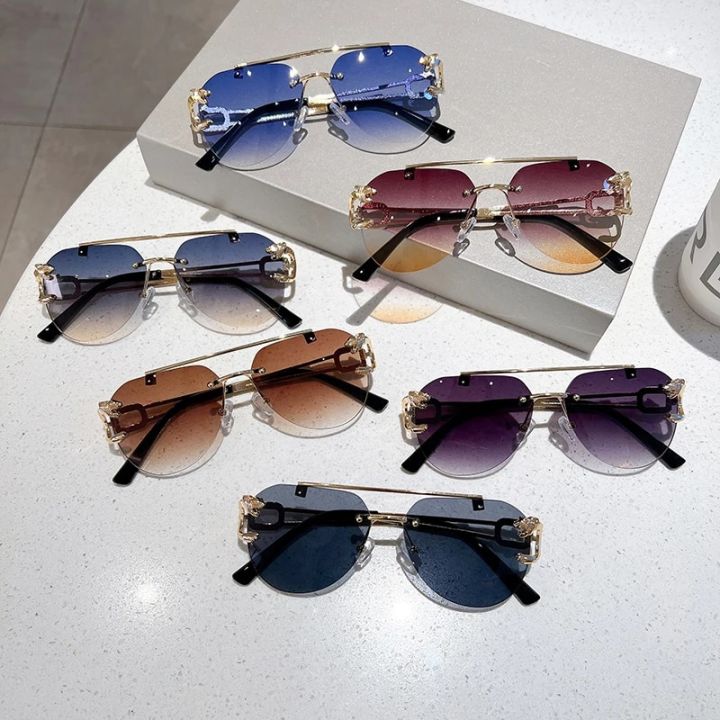 %E3%80%907Rings%20Store%E3%80%91(New)%20fashion%20New%20Double%20Bridge%20UV400%20eyewear%202023%20vintage%20limless%20sunglasses%20women%20trendy%20gradient%20aviator%20glasses%20-%20Image%206