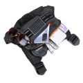 Sports Chest Bag Water Resistant Lightweight Front Chest Pack Running Vest Bag With Built-In Phone Holder Extra Storage.