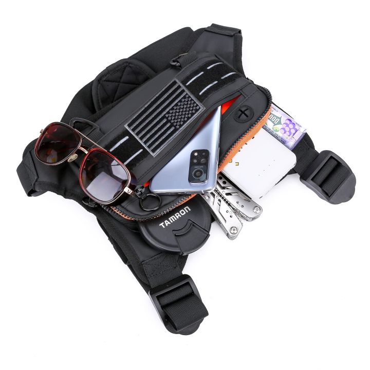 Sports%20Chest%20Bag%20Water%20Resistant%20Lightweight%20Front%20Chest%20Pack%20Running%20Vest%20Bag%20With%20Built-In%20Phone%20Holder%20Extra%20Storage%20-%20Image%204