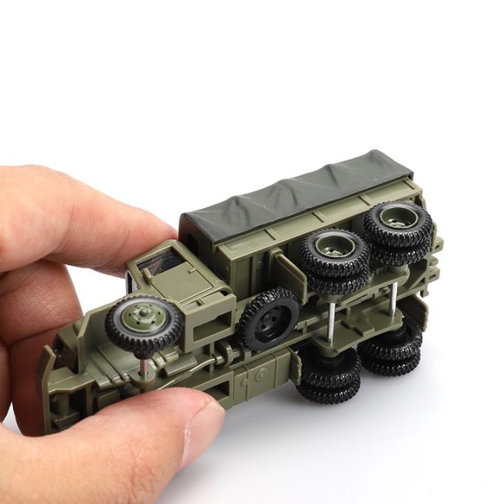 1/72%204D%20Assembly%20Military%20Vehicle%20Model%20M35%20Truck%20Hummer%20M3%20Armored%20Vehicles%20Building%20Kit%20Toy%20WW2%20Soldier%20Models%20Gift%20-%20Image%204