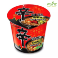 Nongshim shin cup ramyun - 68 gm Korean Gourmet cup ramen noodles. 