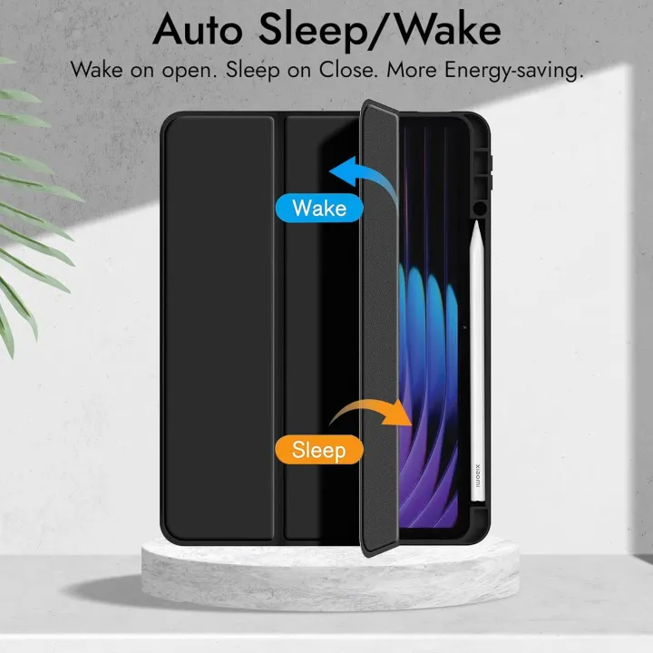 ProElite%20Cover%20for%20Xiaomi%20Mi%20Pad%207/7%20Pro%2011.2%20inch%20Cover,%20Soft%20Flexible%20Flip%20Case%20Cover%20with%20Pen%20Holder%20for%20Xiaomi%20Pad%207/7%20Pro%2011.2%20inch,%20Support%20Auto%20Sleep%20Wake,%20%5BRecoil%20Series%5D%20-%20Black%20/%20Navy%20Blue%20-%20Image%206