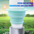 1/3/5pcs Random Color Sewer Seal Ring Kitchen Pipe Deodorant Sealing Plug Floor Drain Seal Washing Machine Drain Pipe Tool. 