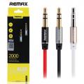 Remax Aux Audio Cable 2 Meter RL-L200 3.5MM Cable. 