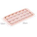 1PC Creative Round Ice Cube Tray With Lid 18/33 Grid Ice Molds Home Kitchen Cooler Tools.