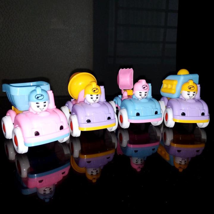 2 PCS BABY CONSTRUCTION PLAYING CAR FOR FUN (Color as per stock)