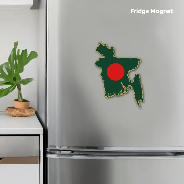 Fridge%20Magnet%20Acrylic%20Bangladesh%20Green%20Map%20-%20Image%202