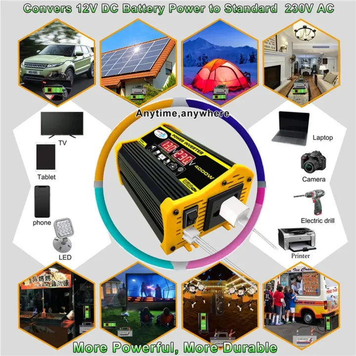 4000W%20Power%20Inverter%20Portable%20Car%20Inverter%20DC12V%20to%20AC110/220V%20Transformer%20Dual%20USB%20LED%20Display%20Auto%20Inverters%20Car%20Accessories%20-%20Image%204