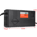 60V 20AH Motorcycle Battery Charger 6 LED Display for Scooter Wheel Lead Acid Battery Electric Bicycle Accessories. 