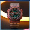 SANDA Brand Men's Outdoor Leisure Luxury Sports Fashion Personality Multi-function Men's Waterproof Electronic Watch. 