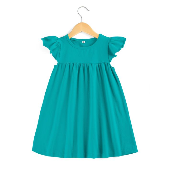 Girls%20Sleeveless%20Dress%20Childrens%20Simple%20Style%20Pure%20Cotton%20viscous%20fabrics%20Tank%20Top%20Dress%20Kids%20Clothes%20-%20Image%203