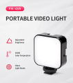 New upgrade more smooth Jmary FM48R Mini Dimmable Interlock LED Video Light Fill Light. 