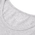 Men's Cotton Vest Men's Seamless Hurdle Sports Sweat-Absorbent Cotton White Inner Wear Summer Base Undershirt.
