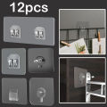 Adhesive Wall Hook Sticker Strong Poster Screw Hooks Photo Picture Hanger Wall Adhesive Hooks For Hanging Frame Hanger Sticker.
