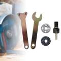Electric Drill Conversion Angle Grinder Set Accessories with Flange Nut Parts Set Cutting C. 