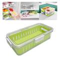 Fruit Storage Containers Vegetable Fresh Keeper for Household Vegetable Food. 