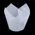 800Pcs Tulip Cupcake Baking Cups, Muffin Baking Liners Holders, Rustic Cupcake Wrapper, Brown, White and Nature Color. 