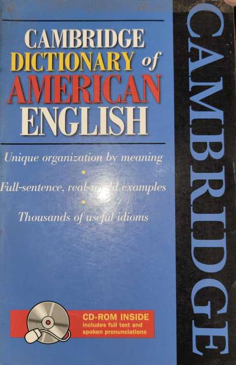 Cambridge Dictionary of American English