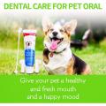 Bioline Dental Kit for Dogs Beef/Orange Flavor Toothpaste & Toothbrush Pet Oral Teeth Cleaning Set Double.