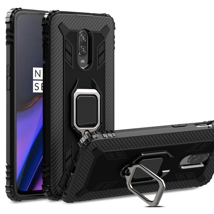 TUDIA DualShield Designed For OnePlus 6T Case, [Merge] Dual Layer Heavy Duty Slim - View #5