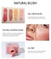 Girl’s Liquid Blush Peach Pink Cream Face Makeup Blush Cheek Contour Blush Cosmetics Blusher Cream Makeup Rouge Cheek Tint Blush. 