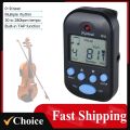 Professional Clip on Digital Beat Tempo Metronome LCD Screen Lightweight Mini for Violin Guitar Bass Musical Instrument.