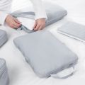【Innovative】 Lightweight Clothes Organizer Collapsible Portable Waterproof Packing Cube Large Capacity Compression Pouch for Suitcase. 