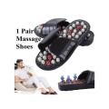 Foot Massage Slippers Reflexology Health Acupuncture Health Shoes Slipper Healthy Massager Pebble Feet. 