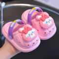 Sandals 1-6 years old 3 infant head non-slip hole shoes children's slippers summer bag girls cute rabbit toddler boys babySmartwatches.