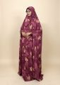 khimar Big size Bat Sleeve Hooded, Muslim Women Prayer hijab Full cover Face Islamic Clothing.