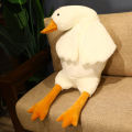 50cm Mini Lying Duck Plush Toys Kawaii Animal Goose Mat Pillow Stuffed Soft Cushion for Children Girls Birthday Gift.