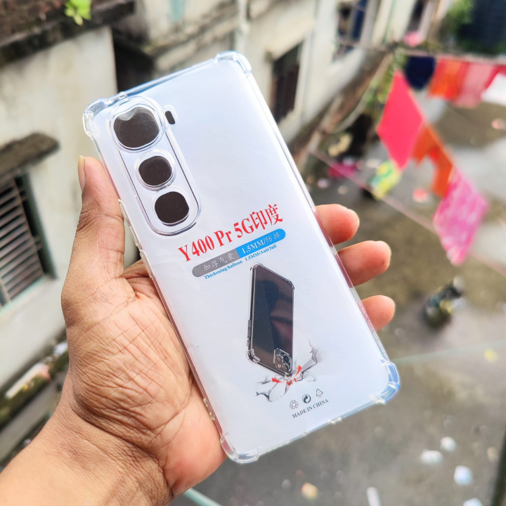 Vivo Y400 4G/5G Tpu Clear Soft Transparent Anti Yellow Back Cover For Vivo Y 400 Phone Case
