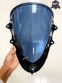 Motorcycle Windshield Windscreen Visor Compatible Twin Core KSI Rubber For YAMAHA R15 V3 Motorcycle (Black Color). 