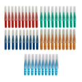 50Pcs Interdental Brush Dental Tooth Flossing Head Oral Dental Hygiene Flosser Toothpick Cleaners Tooth Cleaning Tool.