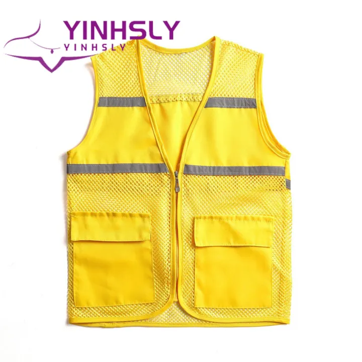 Volunteer%20Waistcoat%20Double%20Pocket%20Non-deformable%20Volunteer%20Work%20Vest%20Coat%20-%20Image%203
