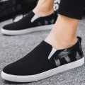 Eid New Shoes Collection Black Cotton Fabrics Sneaker Shoes Slip-Ons & Sneakers for Men C002. 